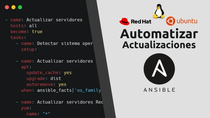 Automatizar actualizaciones de servidores con Ansible