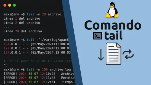 Comando tail en Linux: qué es y cómo usarlo