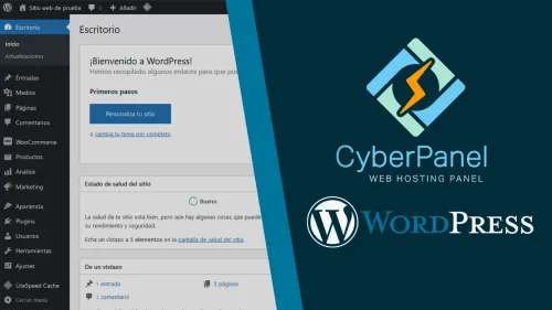 Instalar Wordpress en Cyberpanel